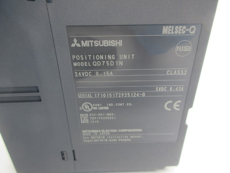 MITSUBISHI ELECTRIC QD75D1N 24VDC 0.15A NSNP