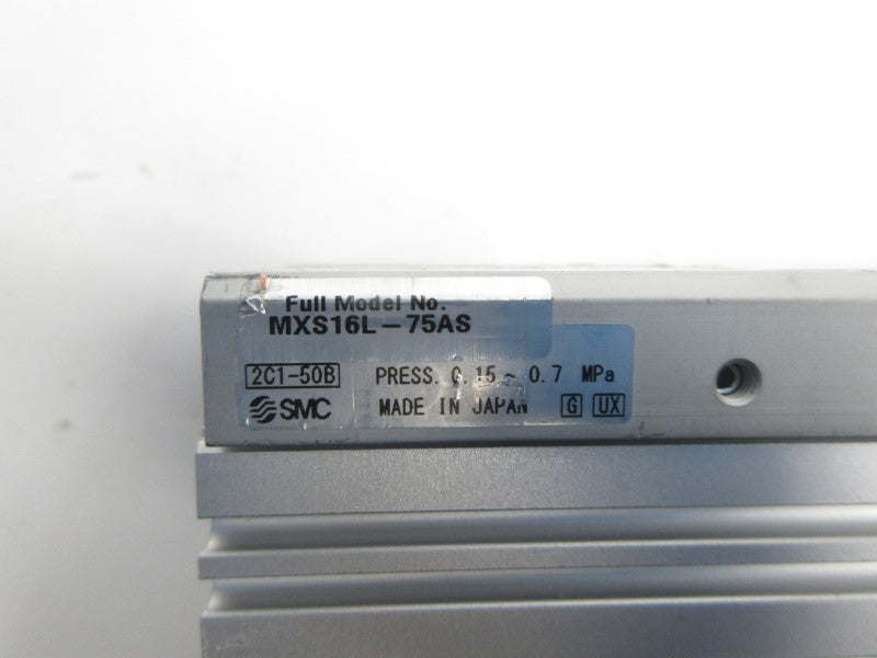 SMC MXS16L-75AS NSNP