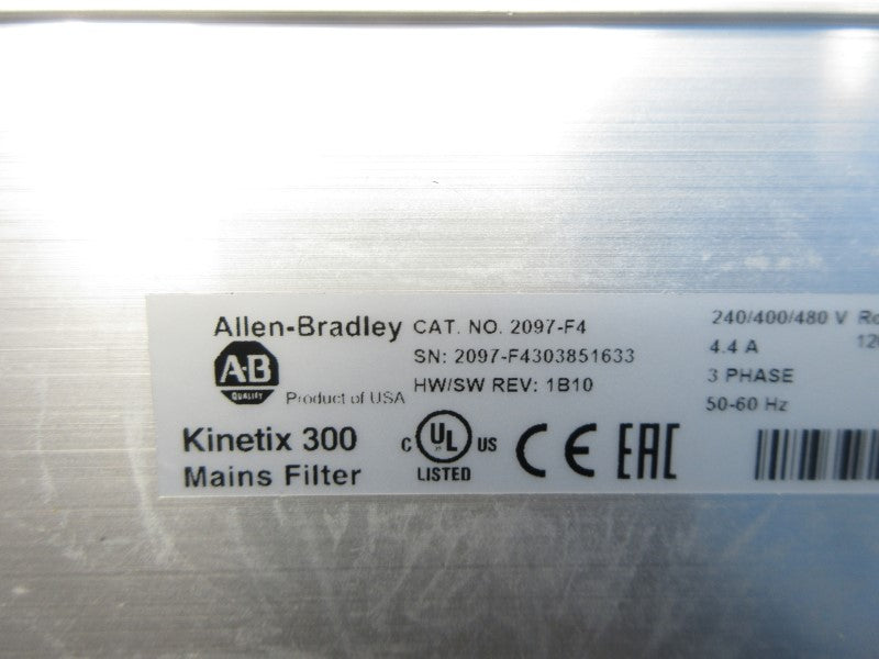 ALLEN BRADLEY 2097-F4 240/400/480V 4.4A NSNP