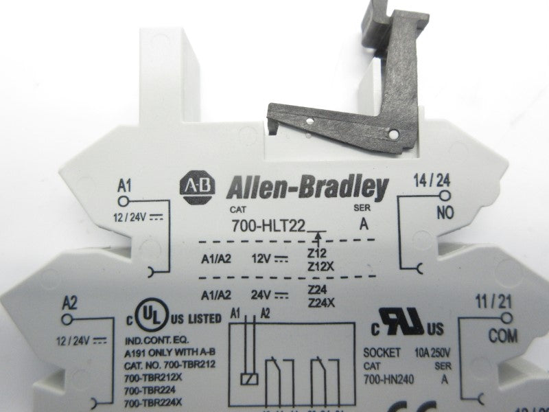 ALLEN BRADLEY 700-HLT22 SER. A 12-24V NSNP