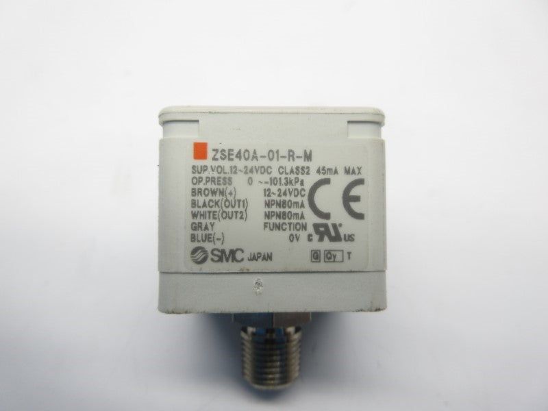 SMC ZSE40A-01-R-M 12-24VDC NSNP