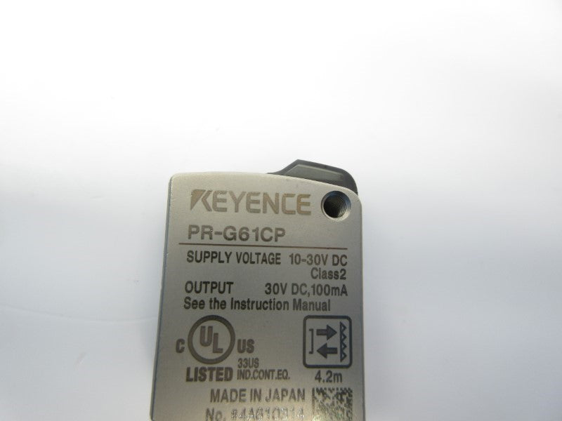 KEYENCE PR-G61CP 10-30VDC NSNP