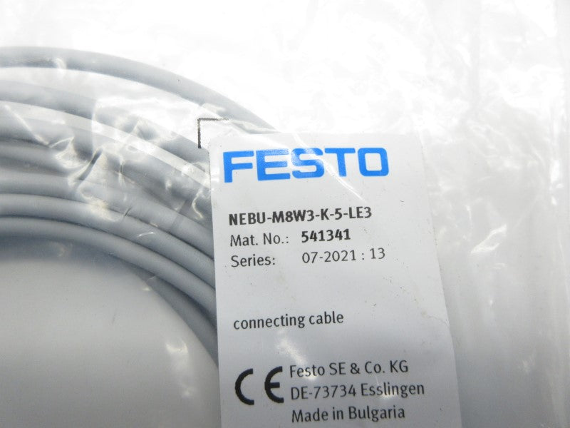 FESTO NEBU-M8W3-K-5-LE3 541341 NSMP