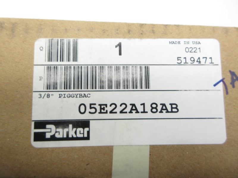 PARKER 05E22A18AB 3/8" NSFS