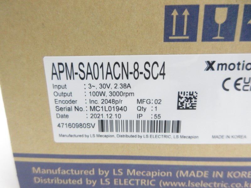 LS MECAPION APM-SA01ACN-8-SC4 3-30V 2.38A NSMP