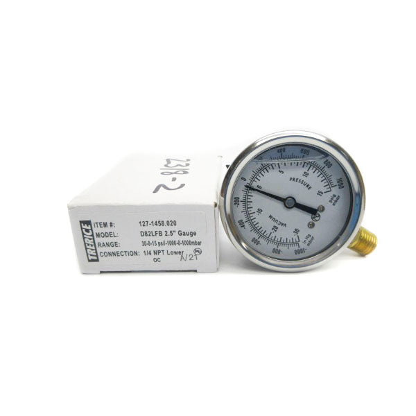TRERICE D82LFB 127-1458.020 0-1000PSI 2.5" NSMP