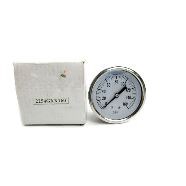 GAUGE 2254GXX160 0-160PSI NSMP