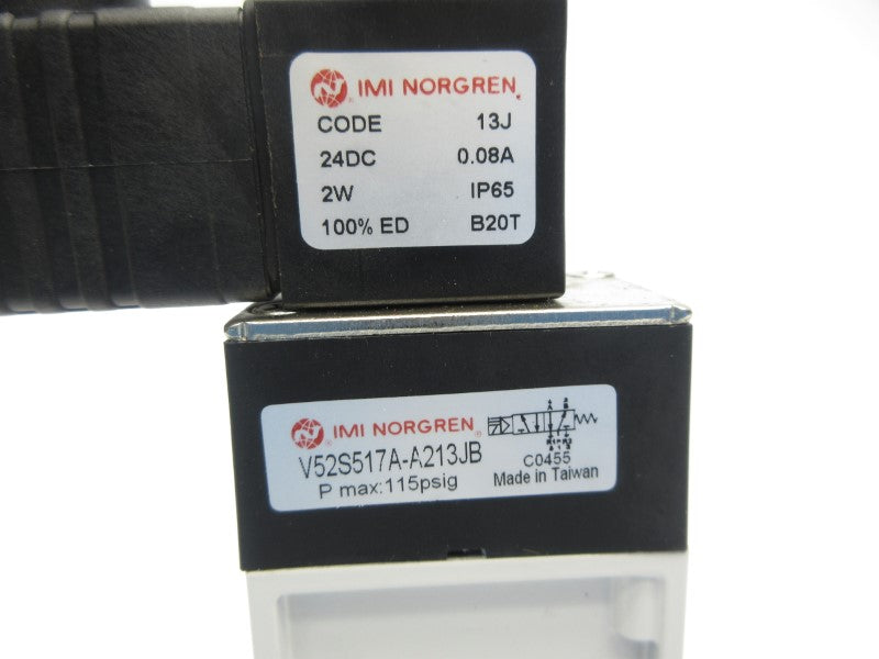 IMI NORGREN V52S517A-A213JB 24VDC 115PSI NSNP