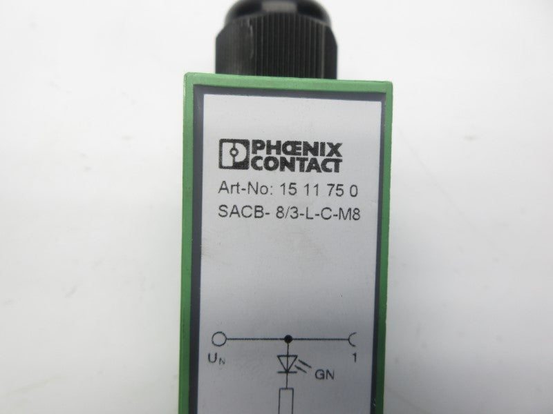 PHOENIX CONTACT SACB-8/3-L-C-M8 1511750 NSNP