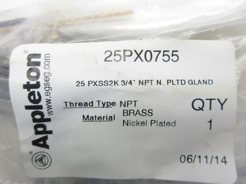 APPLETON 25PX0755 3/4" NSMP