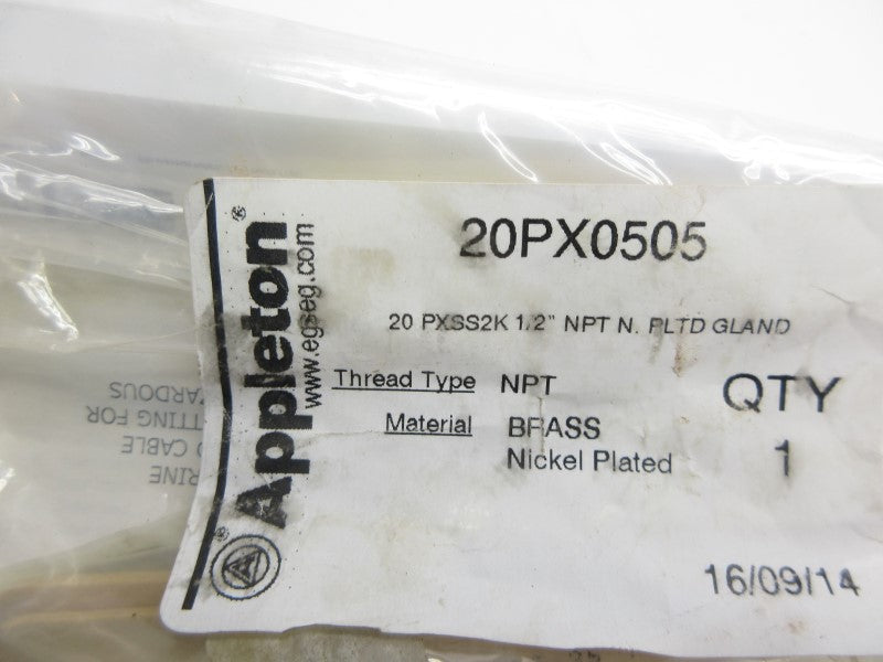 APPLETON 20PX0505 1/2" NSMP