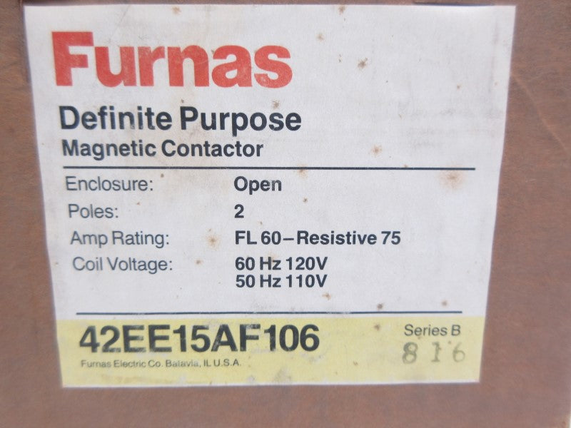 FURNAS 42EE15AF106 SER. B 110/120V NSMP