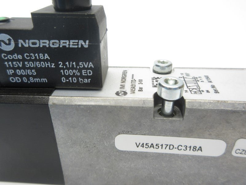 NORGREN V45A517D-C318A 115V NSNP