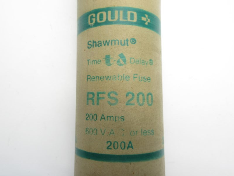 GOULD SHAWMUT RFS200 600VAC 200A NSNP