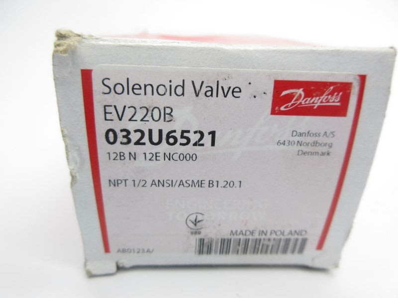 DANFOSS 032U6521 1/2" NSMP