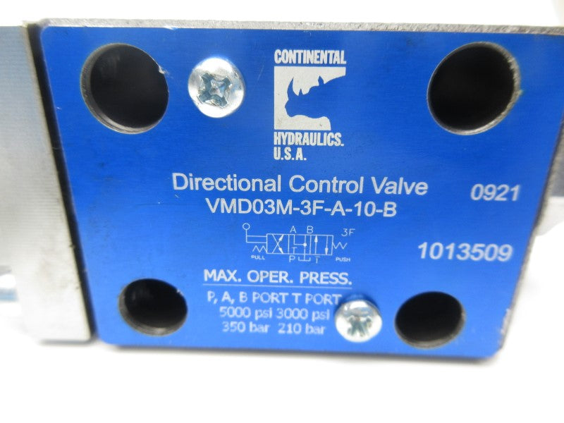CONTINENTAL HYDRAULICS VMD03M-3F-A-10-B 5000PSI NSNP