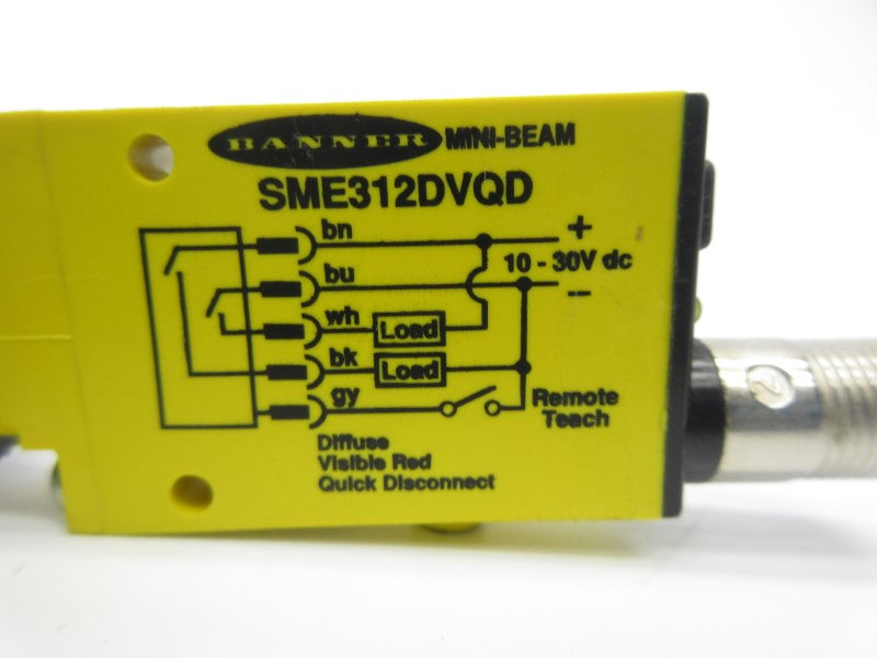 BANNER ENGINEERING SME312DVQD 10-30VDC NSNP