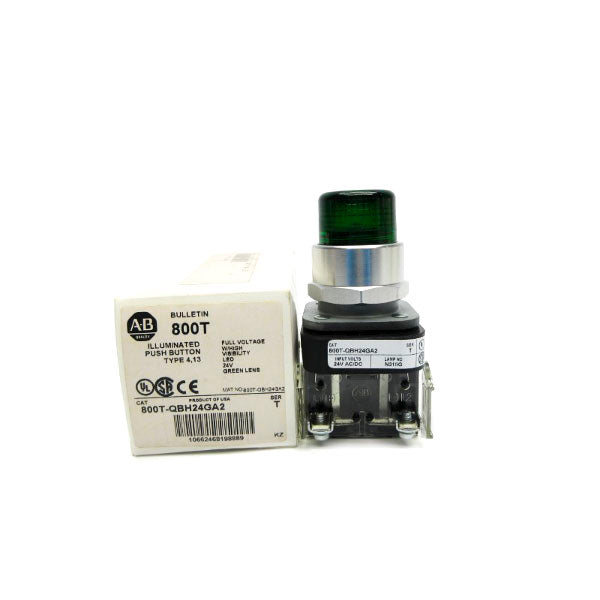 ALLEN BRADLEY 800T-QBH24GA2 SER. T 24VAC/DC (WH) NSMP