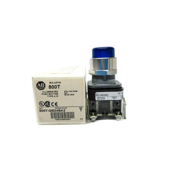 ALLEN BRADLEY 800T-QB24BA2 SER. T 24VAC/DC (WH) NSMP