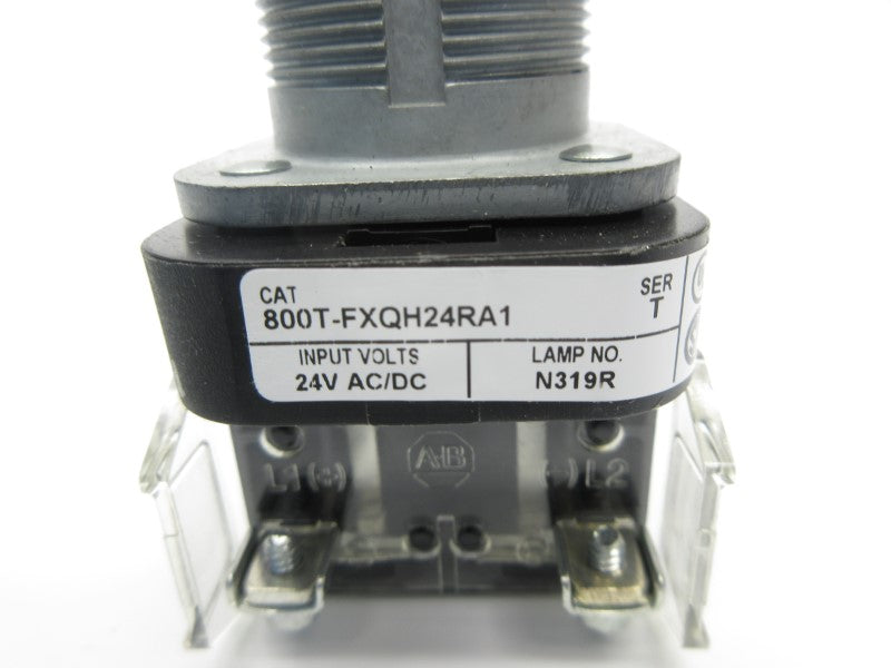 ALLEN BRADLEY 800T-FXQH24RA1 SER. T 24VAC/DC (AS PICTURED) NSNP