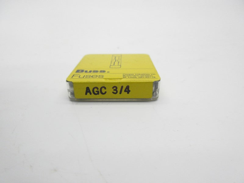 BUSSMANN AGC3/4 3/4A (PKG OF 5) NSFS