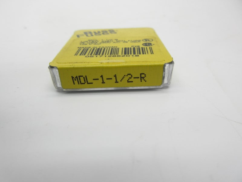 BUSSMANN MDL-1-1/2-R 250VAC 1-1/2A (PKG OF 5) NSFS