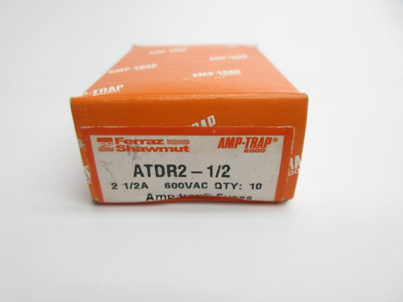 FERRAZ SHAWMUT ATDR2-1/2 600VAC 2-1/2A (PKG OF 10) NSMP