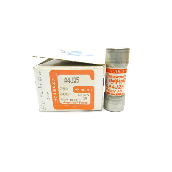 GOULD SHAWMUT A4J25 600V 25A (PKG OF 10) NSMP