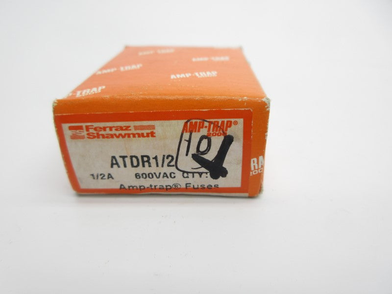 FERRAZ SHAWMUT ATDR1/2 600VAC 1/2A (PKG OF 10) NSMP