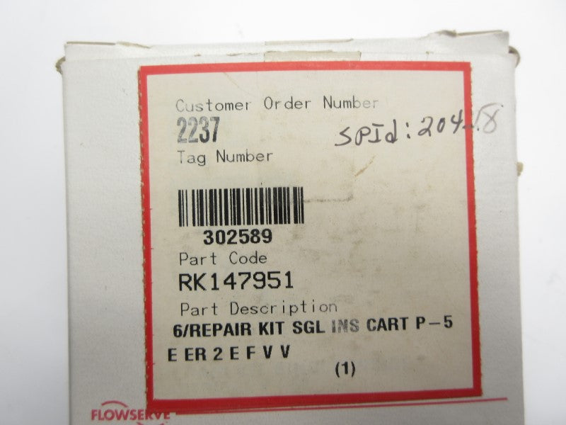 FLOWSERVE RK147951 (AS PICTURED) NSMP