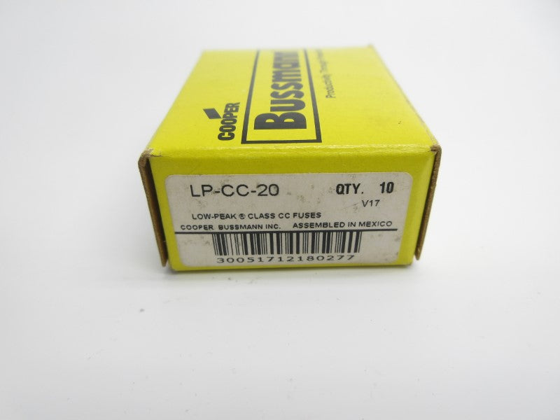 BUSSMANN LP-CC-20 600VAC 20A (PKG OF 10) NSMP