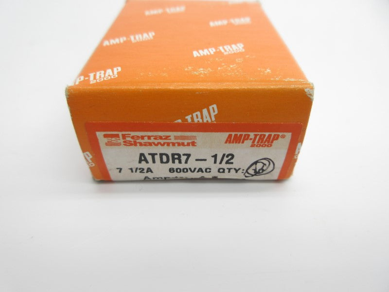 FERRAZ SHAWMUT ATDR7-1/2 600VAC 7-1/2A (PKG OF 10) NSMP