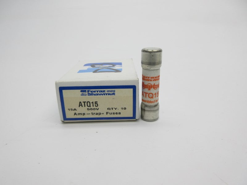 FERRAZ SHAWMUT ATQ15 500VAC 15A (PKG OF 10) NSMP