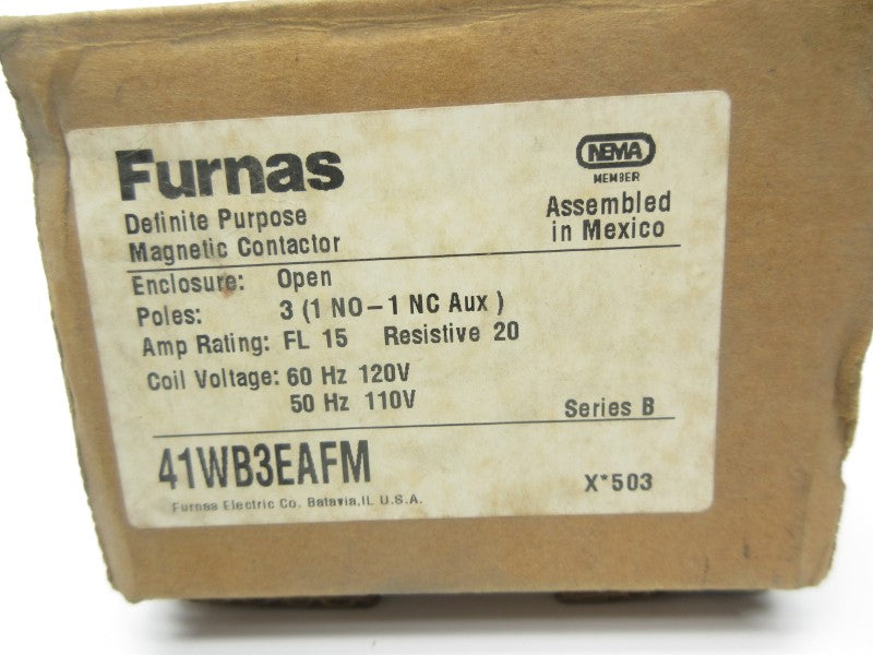 FURNAS 41WB3EAFM SER. B 110/120V NSMP