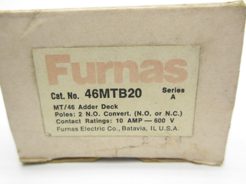 FURNAS 46MTB20 SER. A 600V 10A NSMP