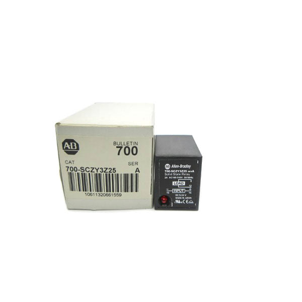 ALLEN BRADLEY 700-SCZY3Z25 SER. A 100-240VAC 3A (WH) NSMP
