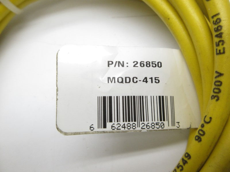 BANNER ENGINEERING MQDC-415 26850 (YELLOW) UNMP
