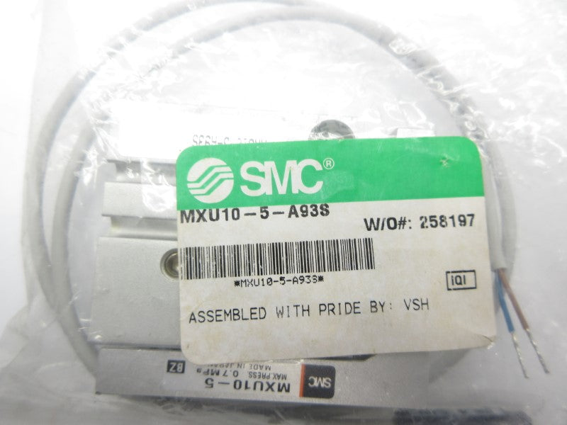 SMC MXU10-5-A93S NSMP