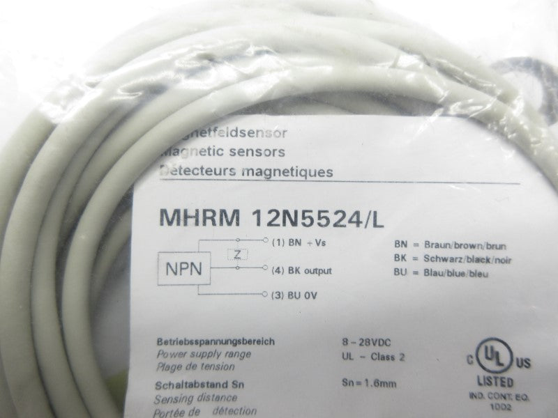 BAUMER ELECTRIC MHRM12N5524/L 8-28VDC NSMP