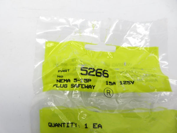 HUBBELL 5266 125V 15A NSMP