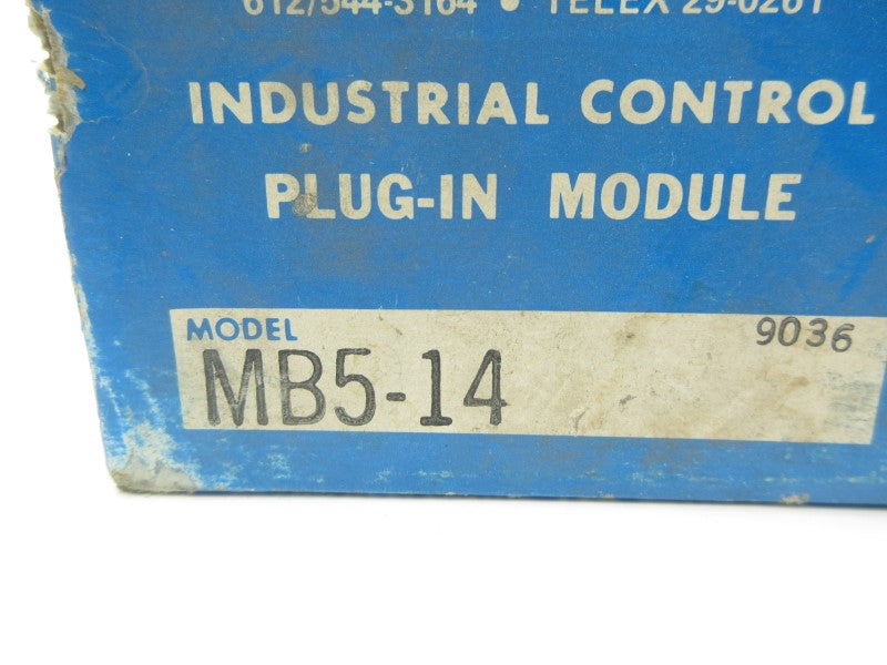 BANNER ENGINEERING MB5-14 9036 12-18VDC NSMP