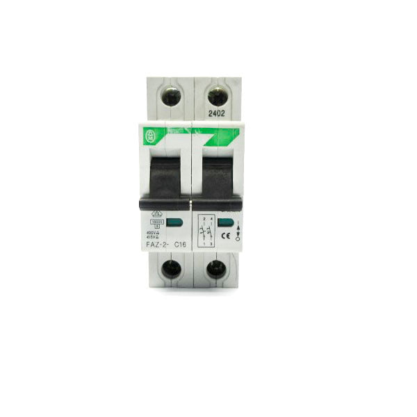 KLOCKNER MOELLER FAZ-2-C16 400/415VAC 16A NSNP