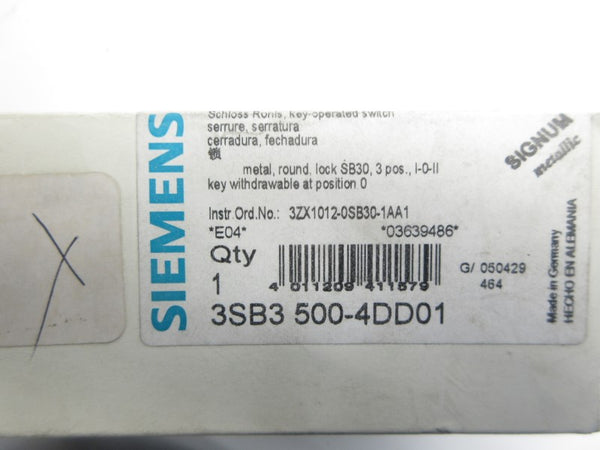 SIEMENS 3SB3500-4DD01 NSMP