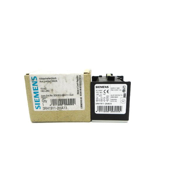 SIEMENS 3RH1911-2HA13 690V 10A NSMP