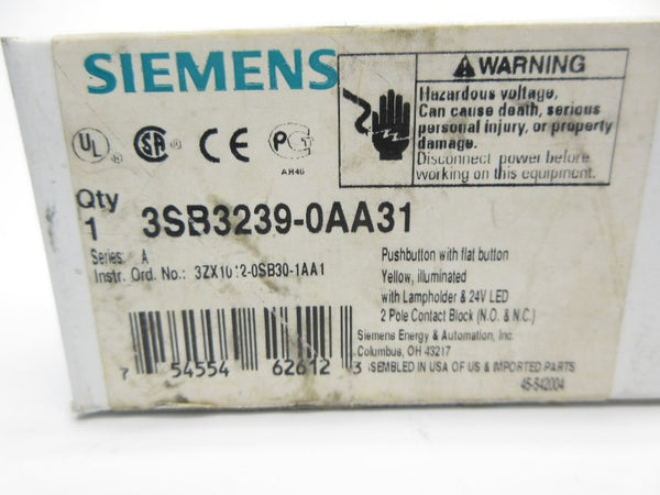 SIEMENS 3SB3239-0AA31 NSMP