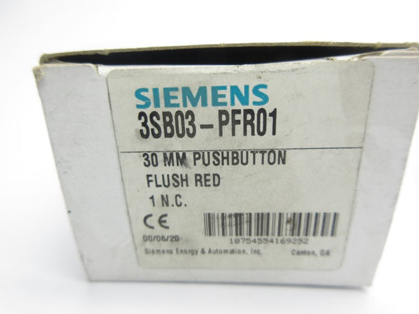 SIEMENS 3SB03-PFR01 NSMP