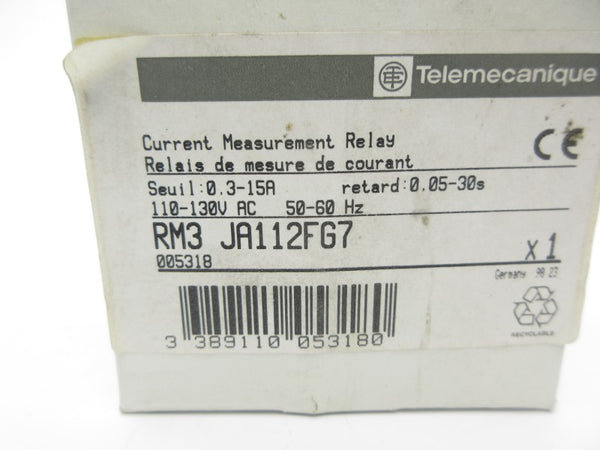 TELEMECANIQUE RM3JA112FG7 110-130VAC 0.3-15A NSMP