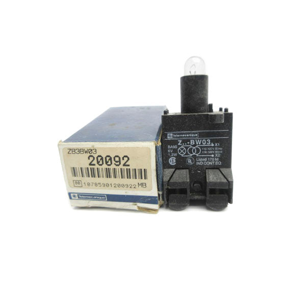 TELEMECANIQUE ZB3BW03 110-127V NSMP