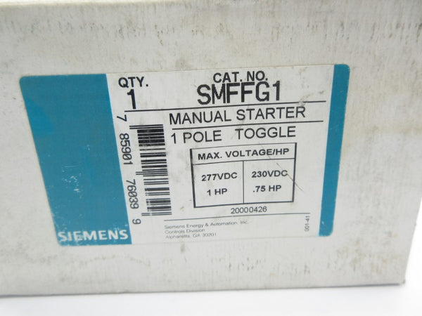 SIEMENS SMFFG1 277VDC NSMP