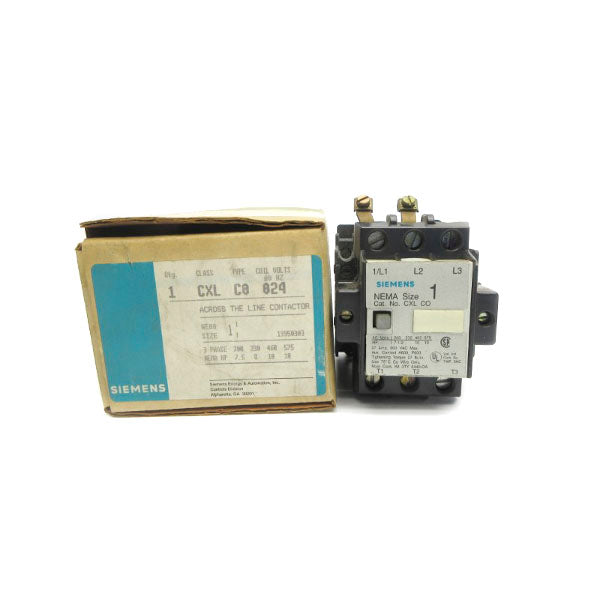 SIEMENS CXLCO 24V (AS PICTURED) NSMP